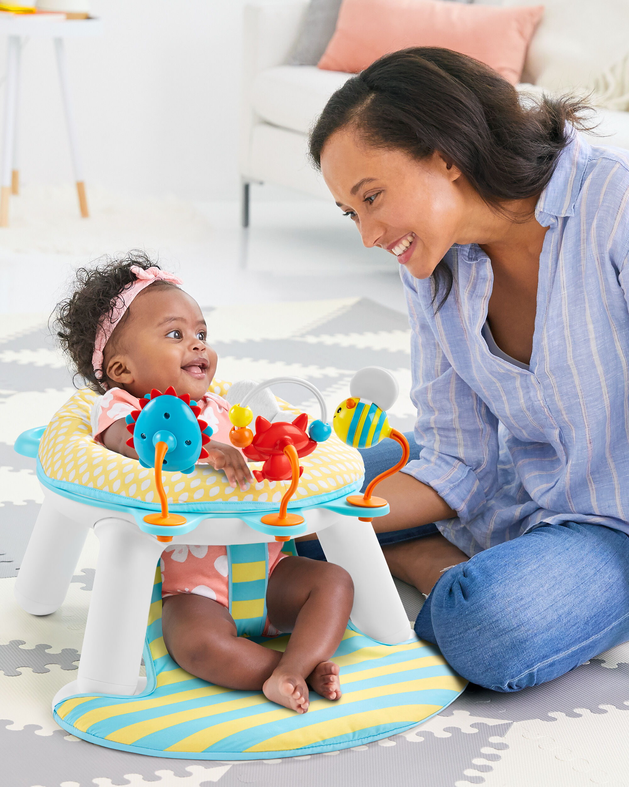 skip hop 2 in 1 activity floor seat