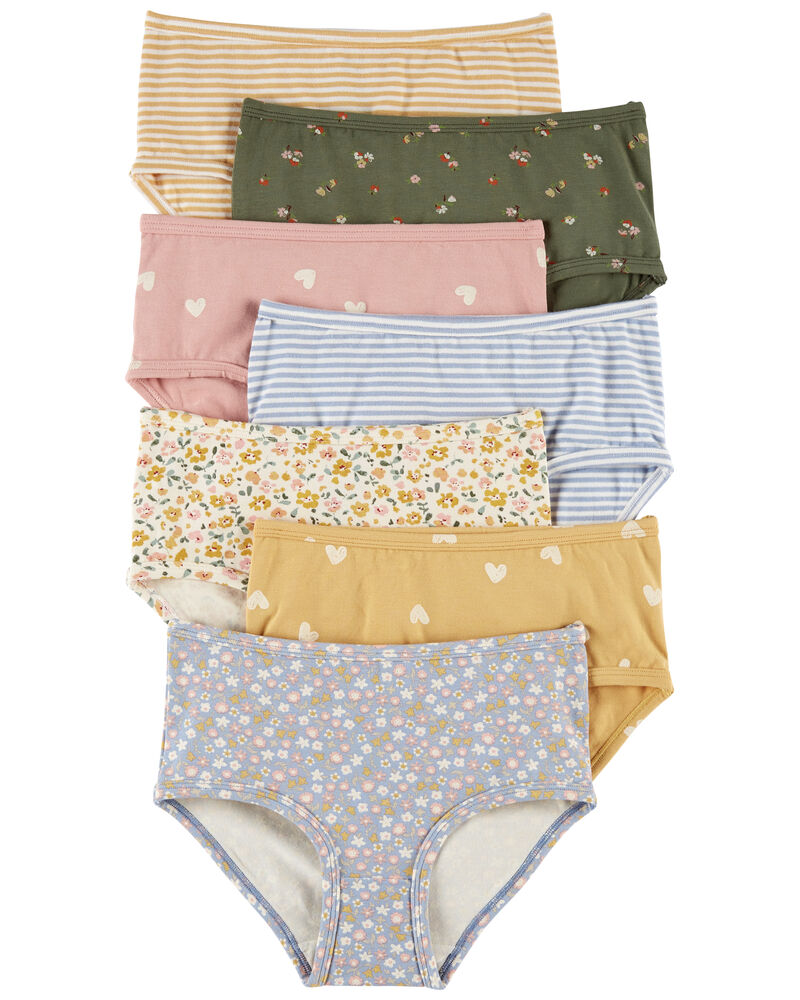 Popular Girls' Cotton Panty Underwear - Pack of 7 – The Popular Store