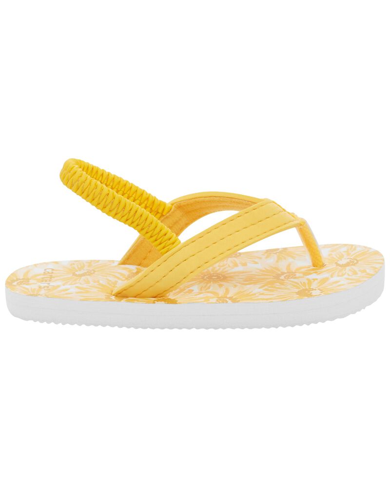 Sunflower Flip Flops, image 2 of 4 slides