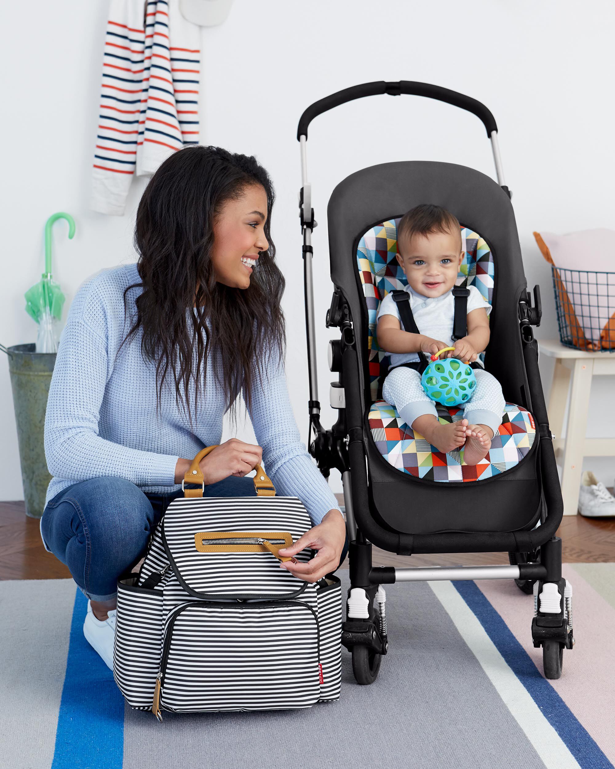 skip hop stroll and go cool touch stroller liner