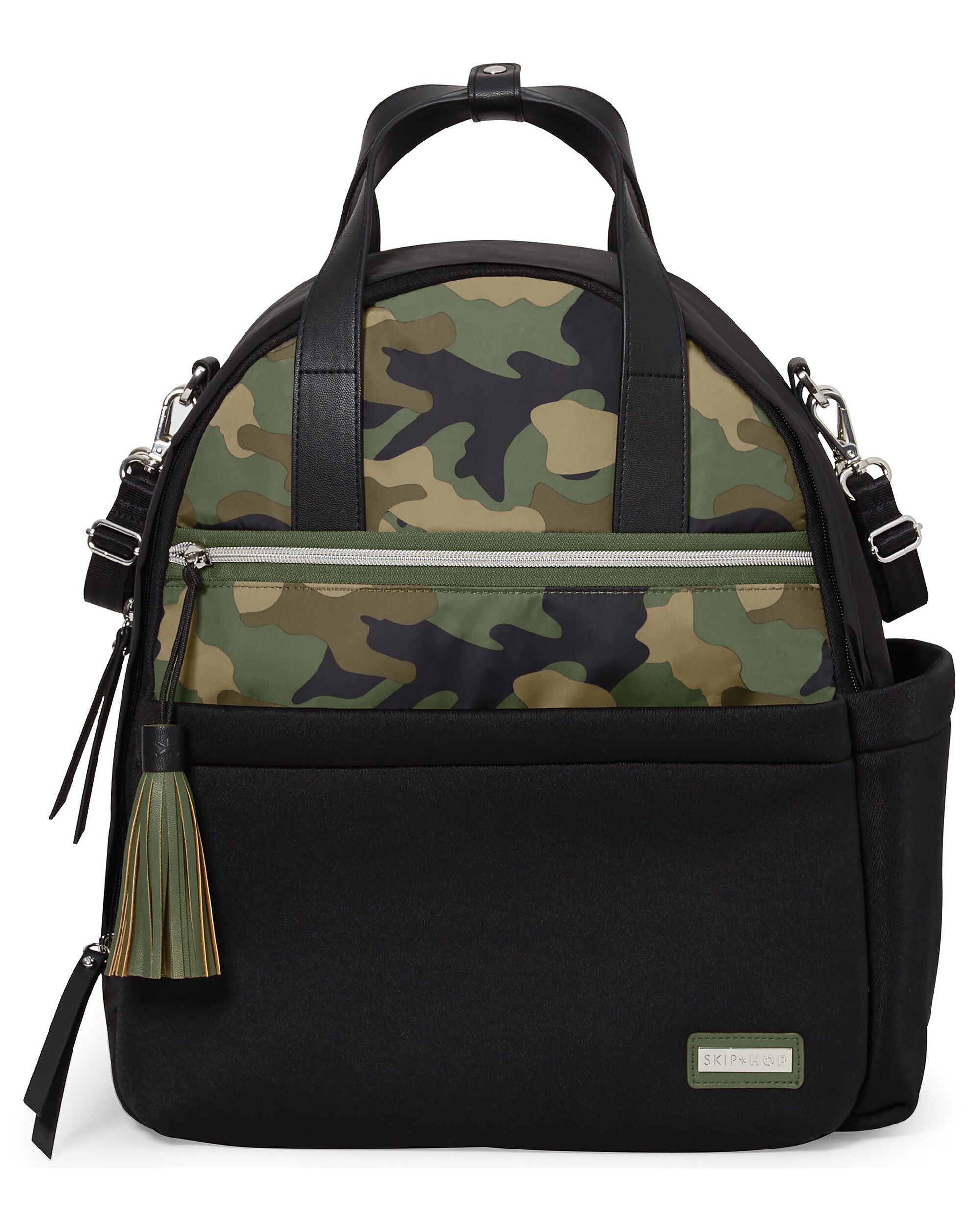 camo diaper bag