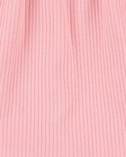 Baby 2-Piece Bodysuit Dress & Cardigan Set - Pink/Ivory, image 7 of 8 slides