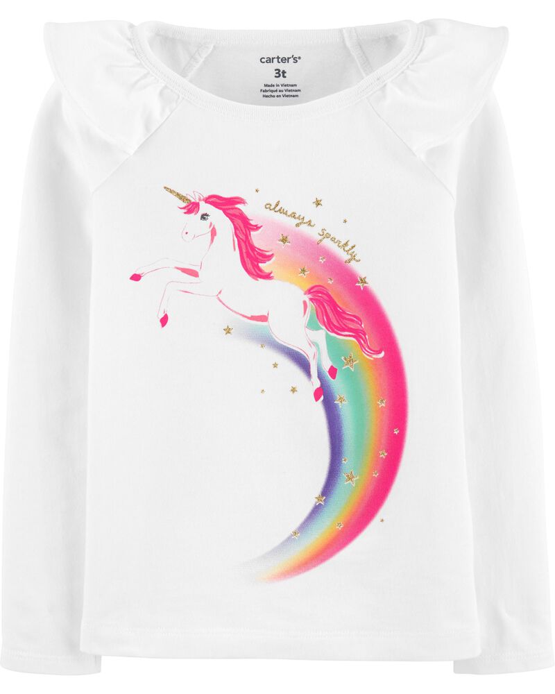 Rainbow Unicorn Jersey Tee Skiphop Com