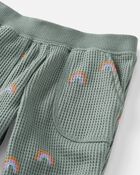 Baby 2-Piece Waffle Knit Set Made With Organic Cotton, image 5 of 6 slides