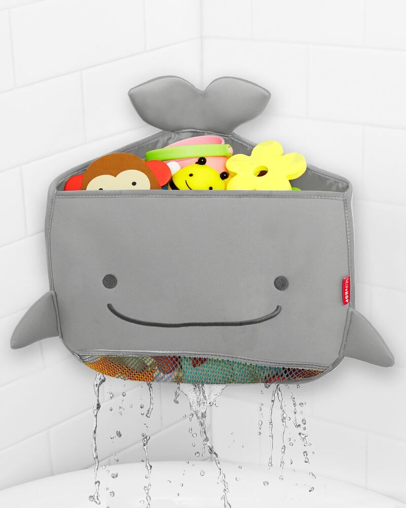 Moby Corner Bath Toy Organizer - Grey, image 6 of 8 slides