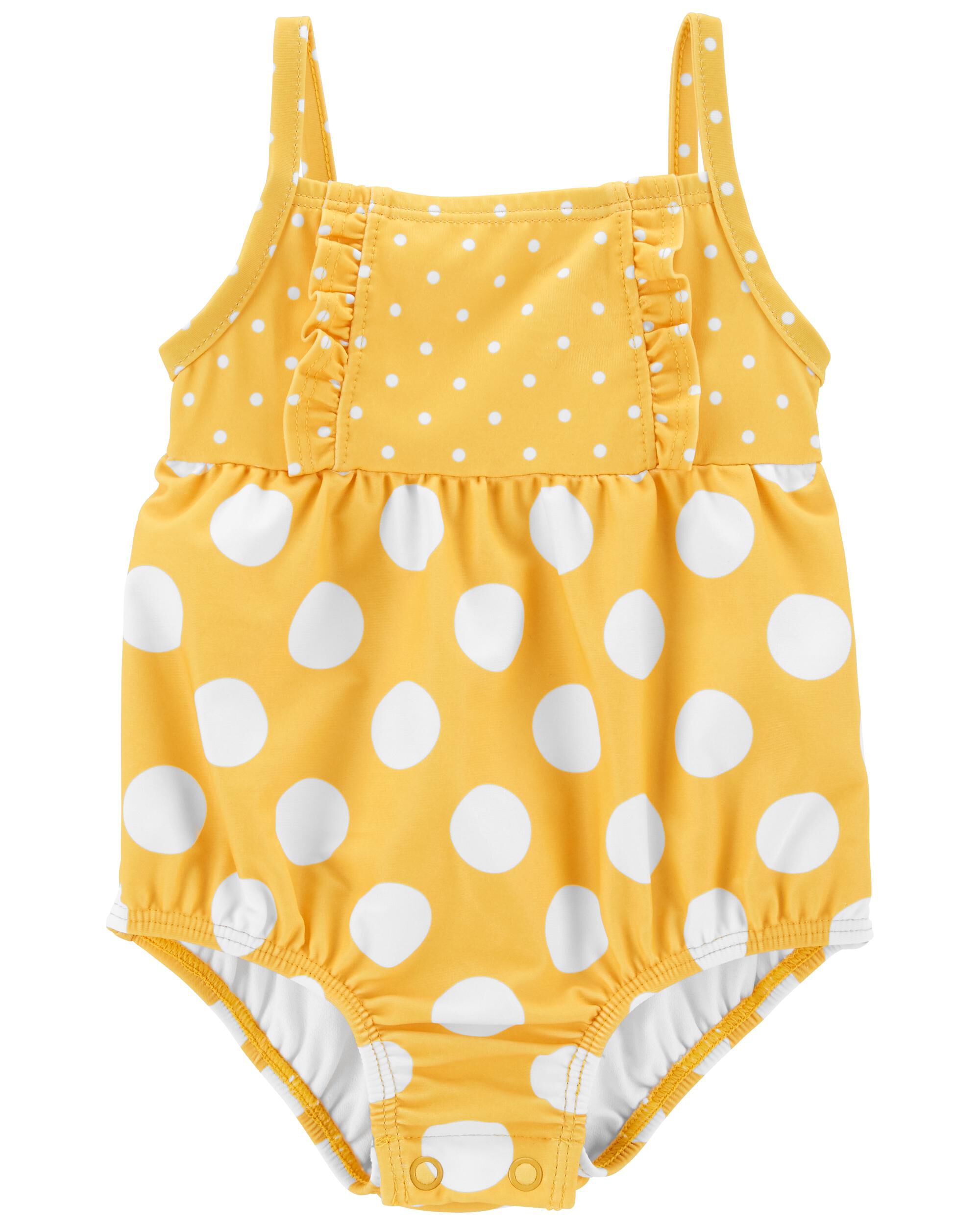 Baby Polka Dot 1 Piece Swimsuit