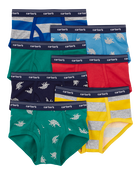 Toddler 7-Pack Cotton Briefs Underwear, image 1 of 2 slides