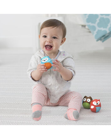 Explore & More Egg Shaker Baby Toy Trio, 