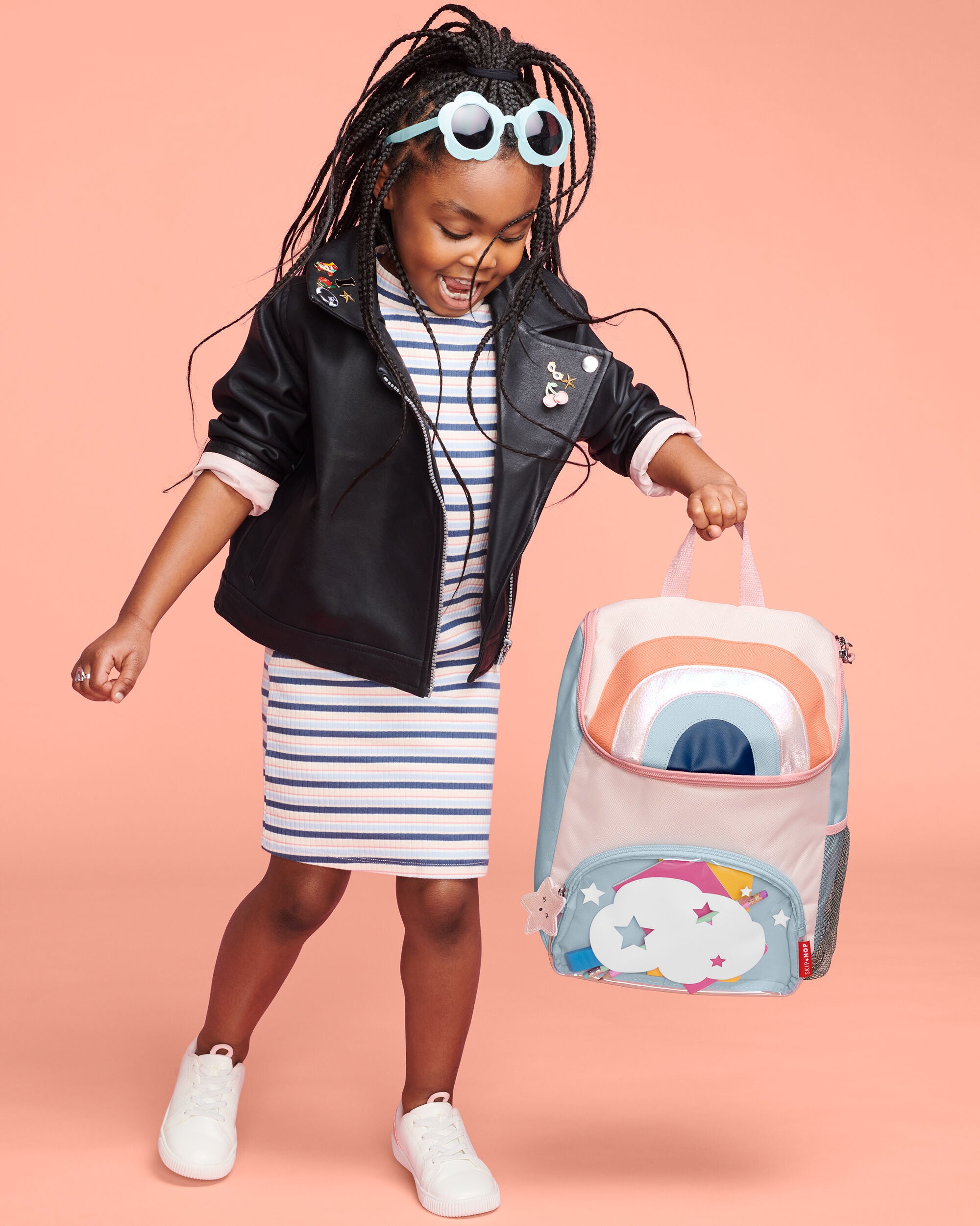Spark Style Big Kid Backpack - Rainbow, 