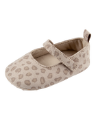 Baby Leopard Print Mary Jane Baby Shoes, image 6 of 7 slides