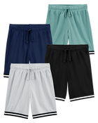 Kid 4-Pack Fan-Favorite Mesh Shorts
, image 1 of 14 slides