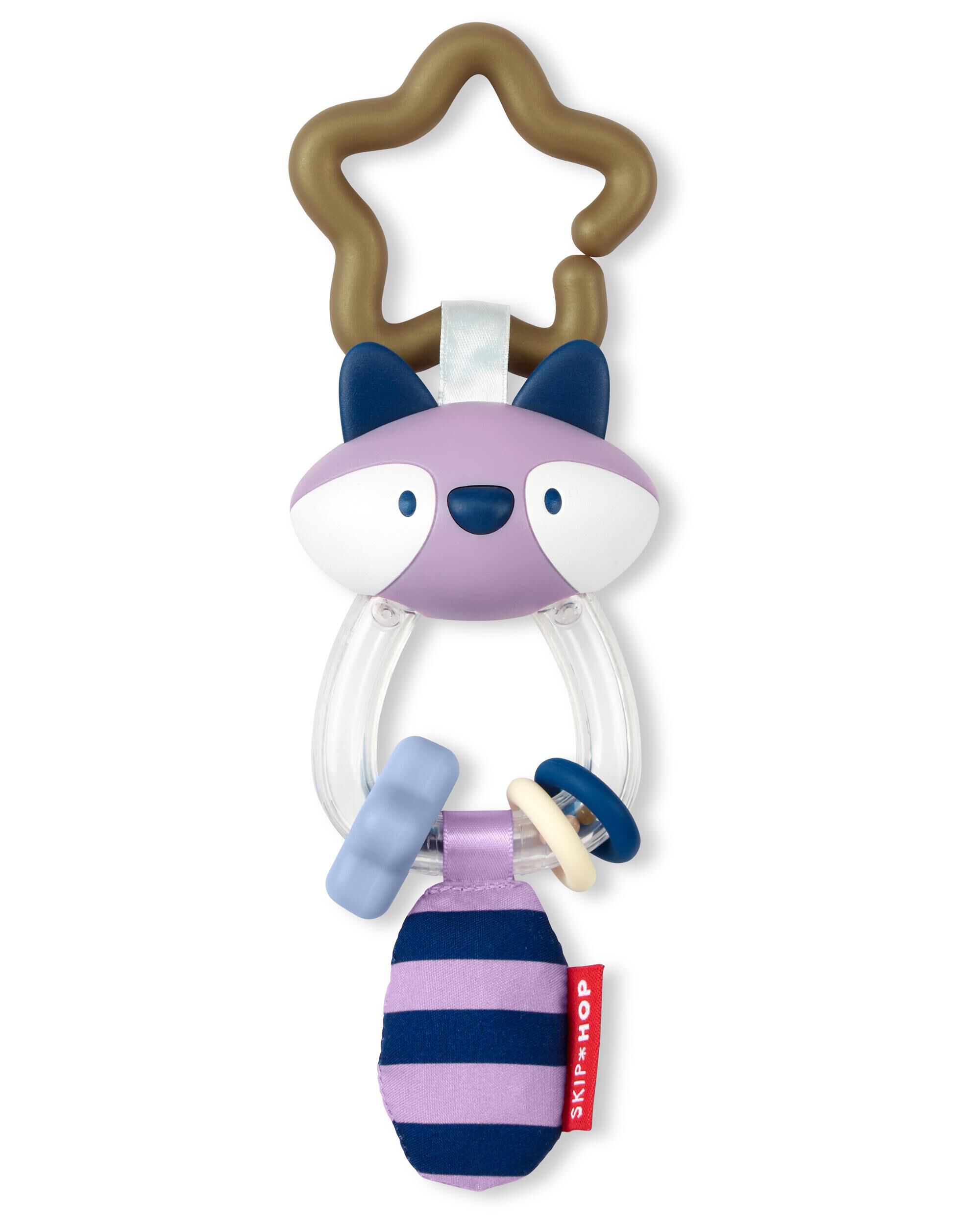 Multi Celestial Dreams Musical Raccoon Stroller Toy skiphop