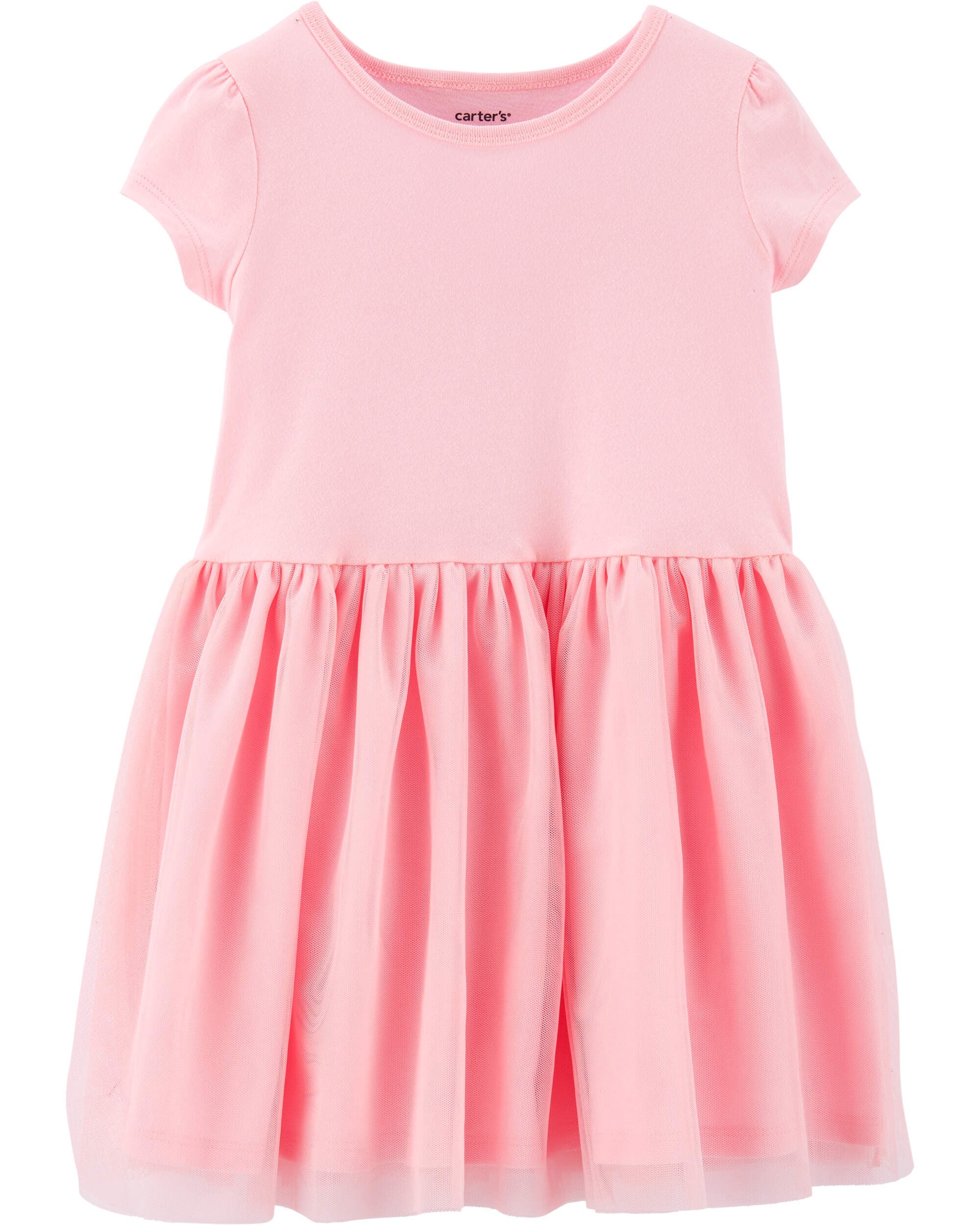 Pink Toddler Tutu Jersey Dress skiphop
