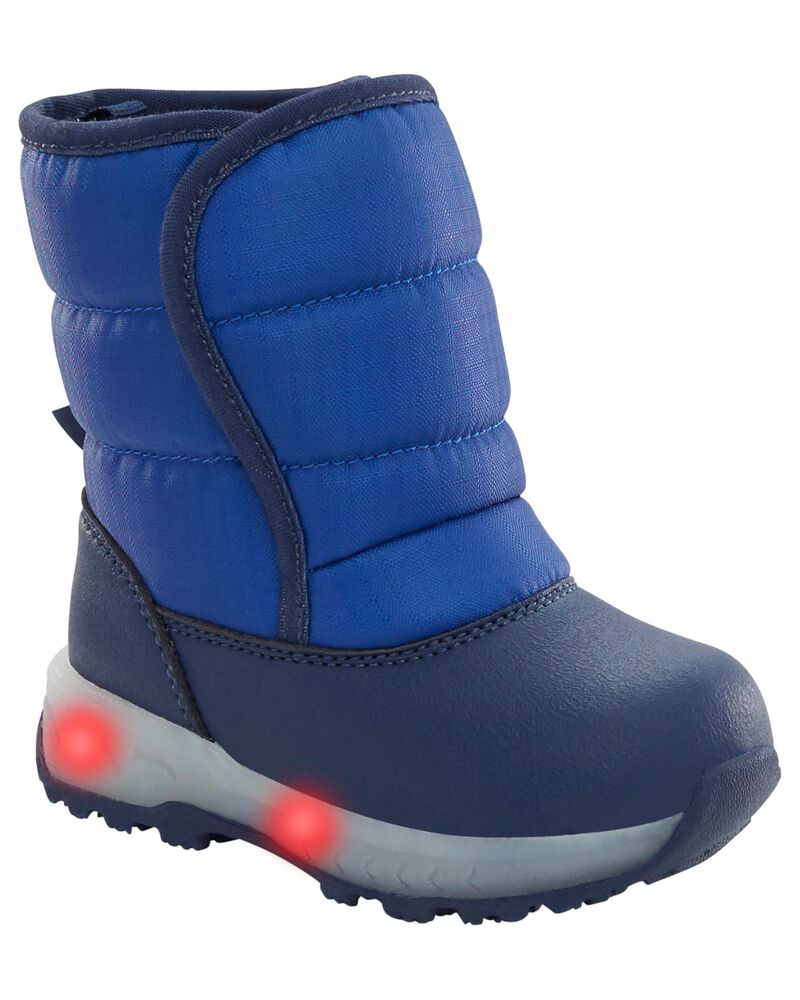 Toddler Dinosaur Light-Up Snow Boots, image 2 of 8 slides
