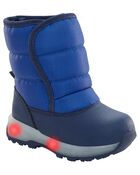 Toddler Dinosaur Light-Up Snow Boots, image 2 of 8 slides