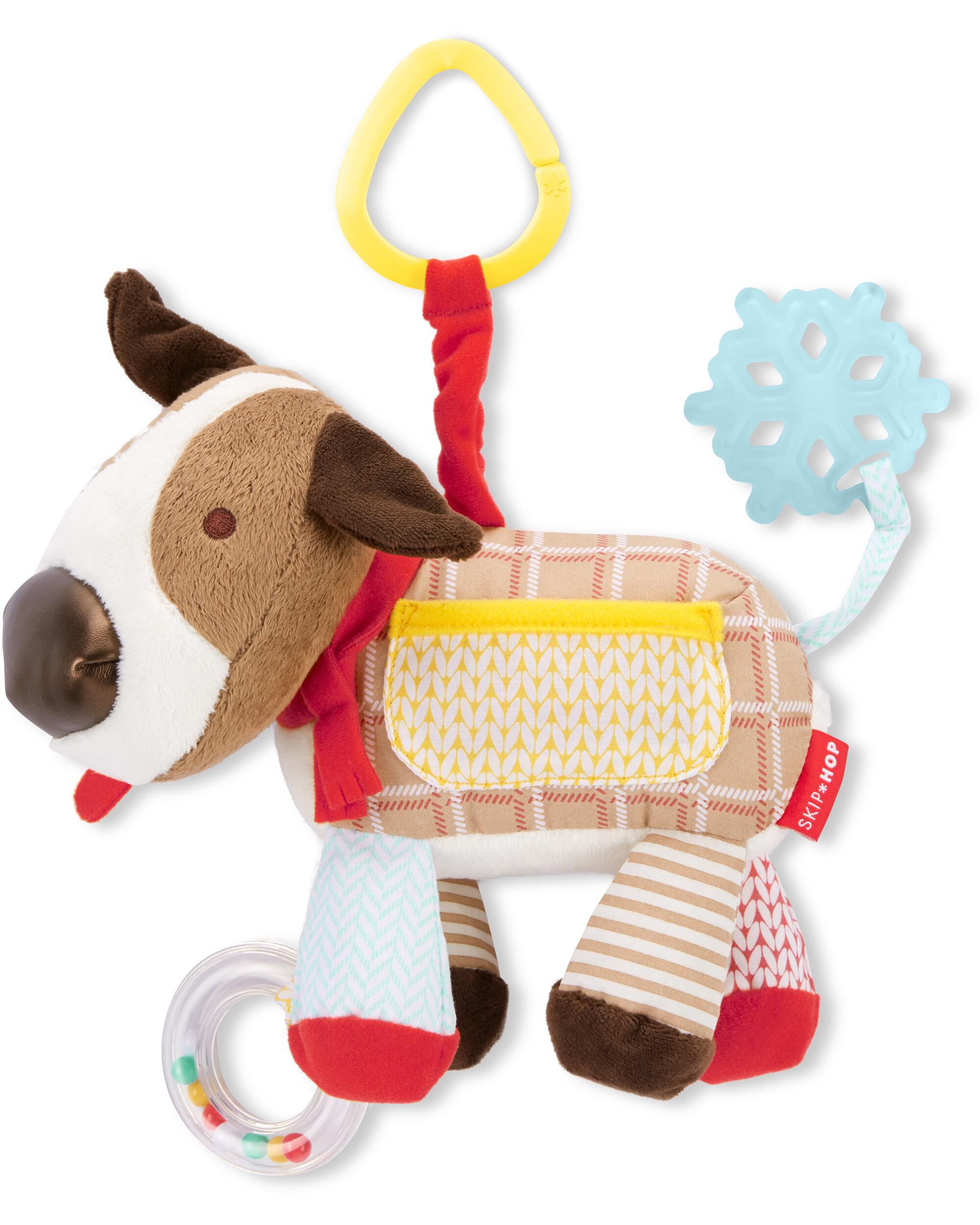 Bandana Buddies Baby Activity Toy - Winter Dog, image 1 of 2 slides