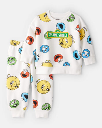 Baby 2-Piece Sesame Street Outfit Set, 
