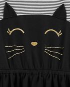 Kid Halloween Cat Tutu Dress, image 3 of 4 slides