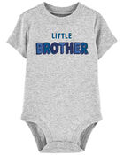 Baby Little Brother Bodysuit, image 1 of 2 slides
