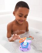 ZOO® Narwhal Ring Toss Baby Bath Toy, image 7 of 11 slides