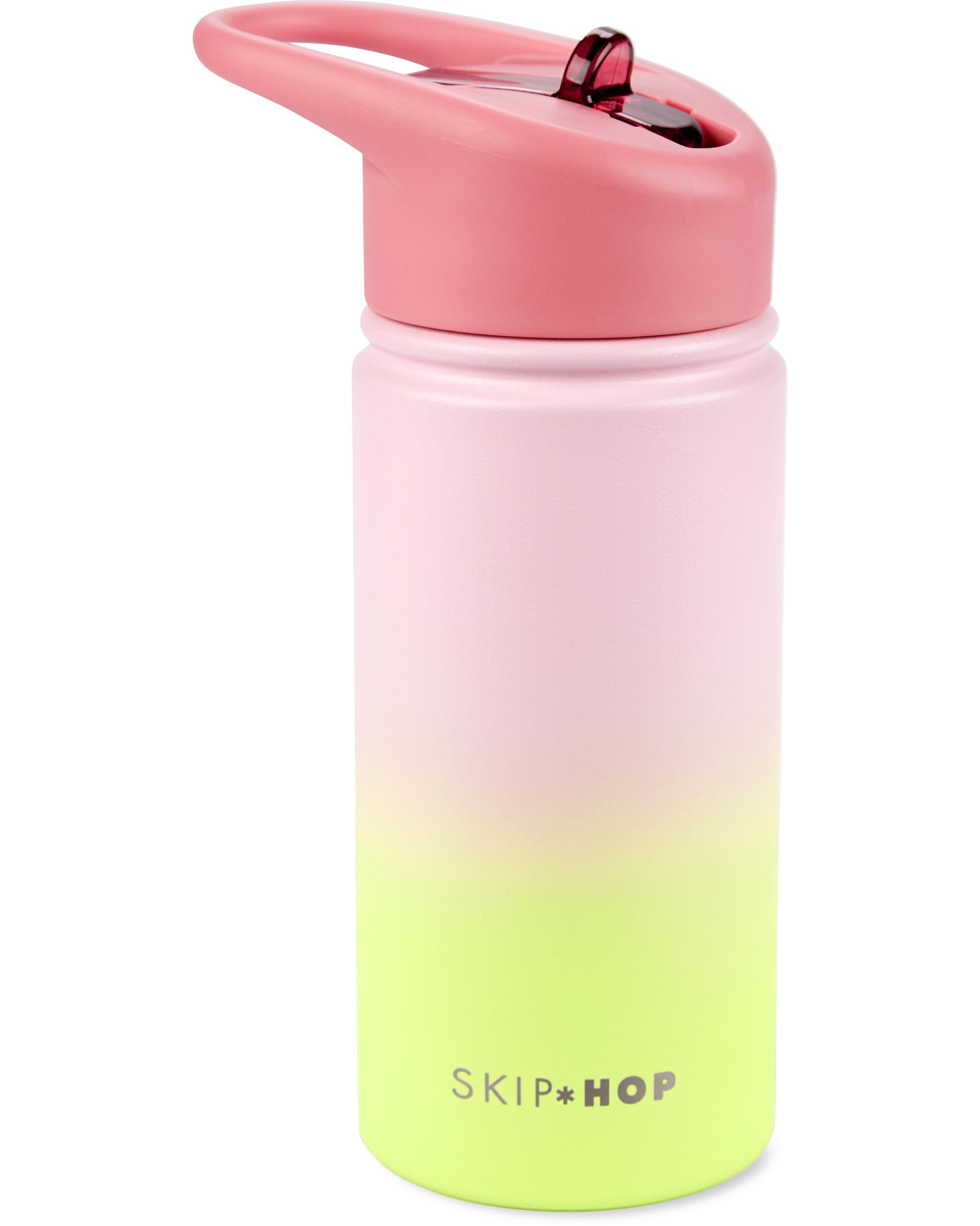 Wander Stainless Steel Water Bottle - Ombré Pink, image 1 of 2 slides