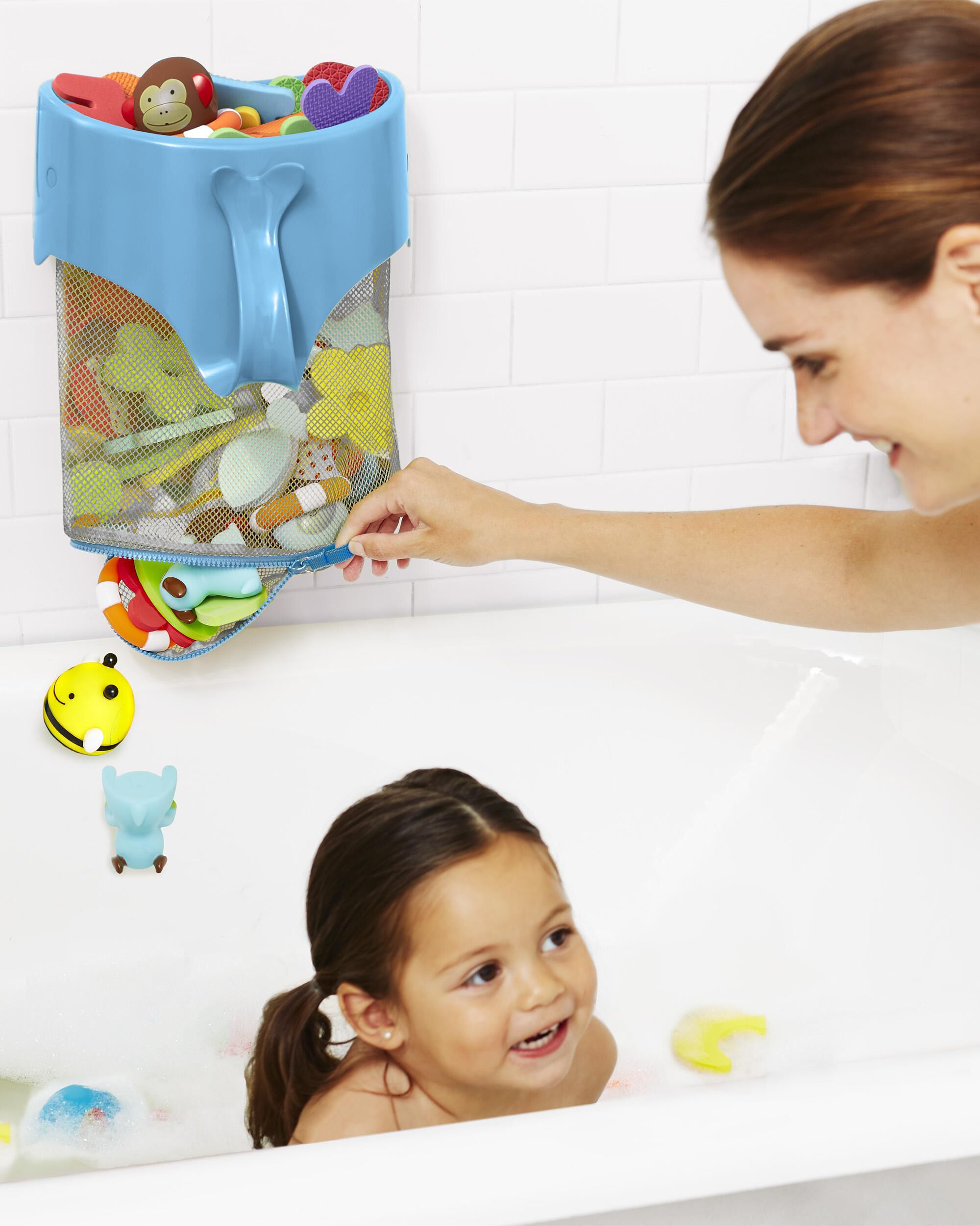 skip hop moby bath toy organizer