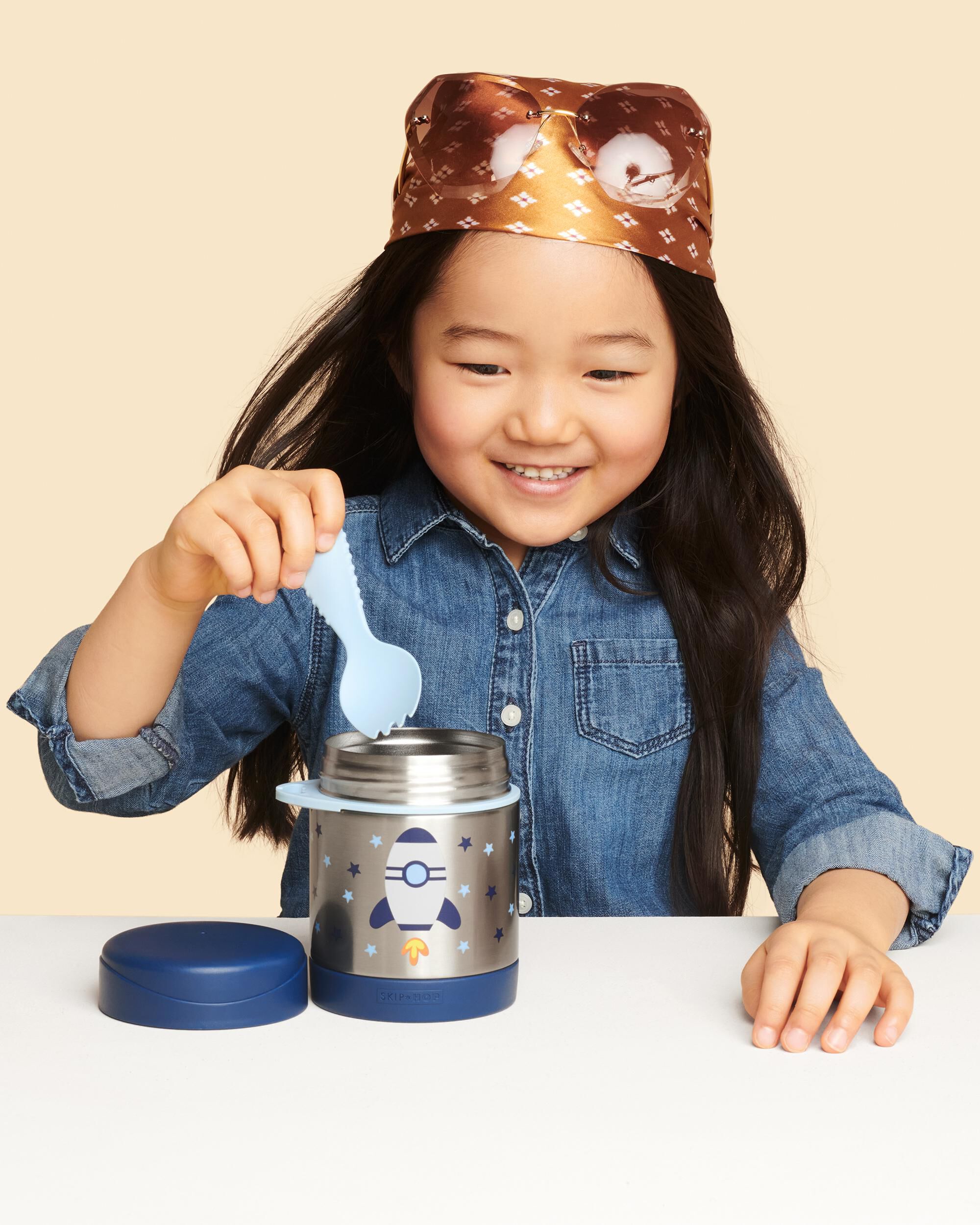 Spark Style Insulated Food Jar - Rocket, image 6 of 8 slides