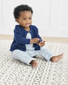 Doubleplay Reversible Playmat - Boho Beige, image 3 of 6 slides
