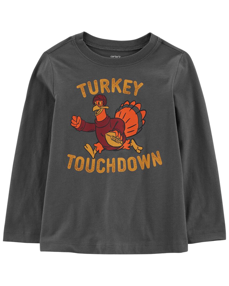 Turkey Touchdown Graphic Tee, image 1 of 3 slides