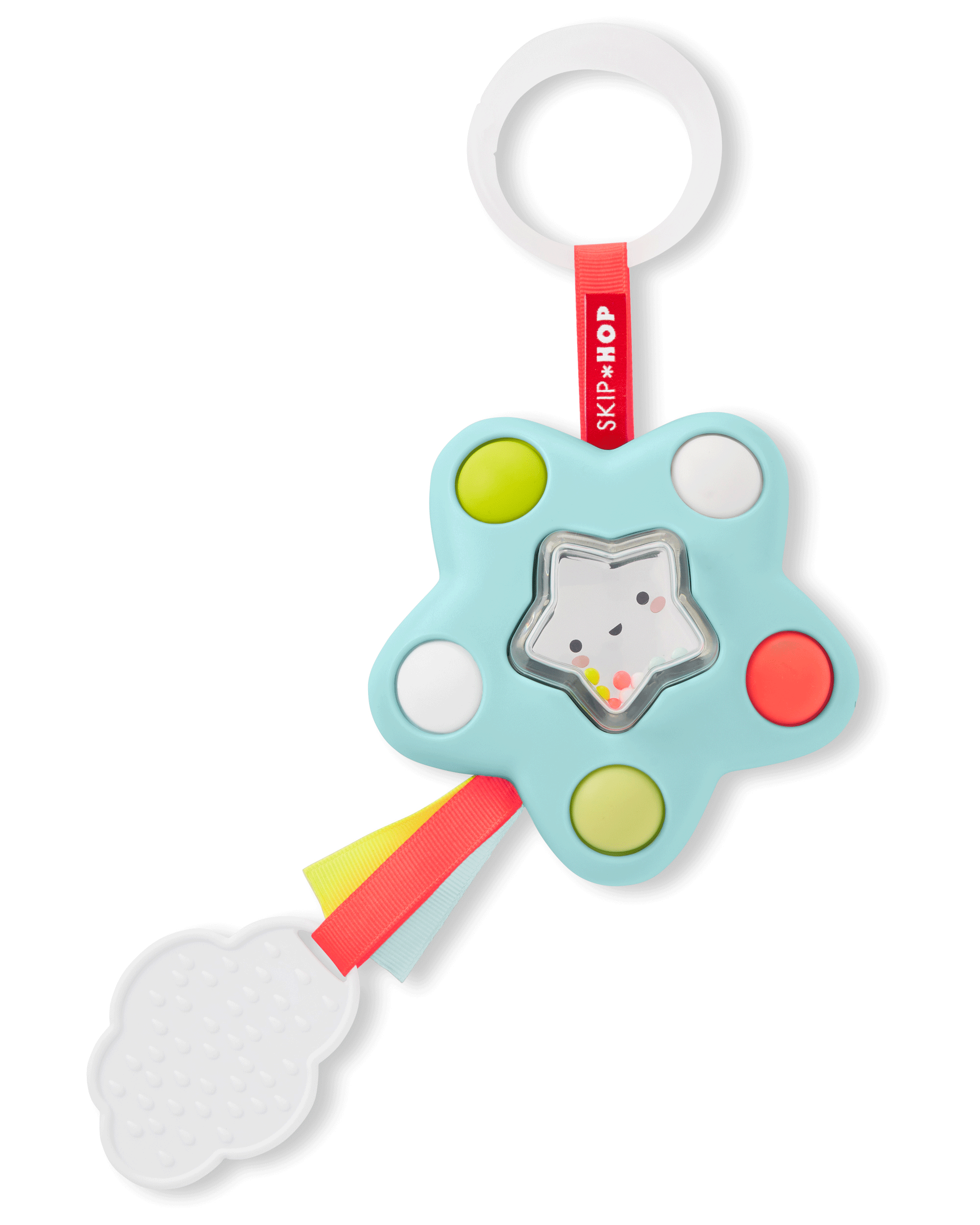 Baby Silver Lining Cloud Pop Star Baby Sensory Toy, 
