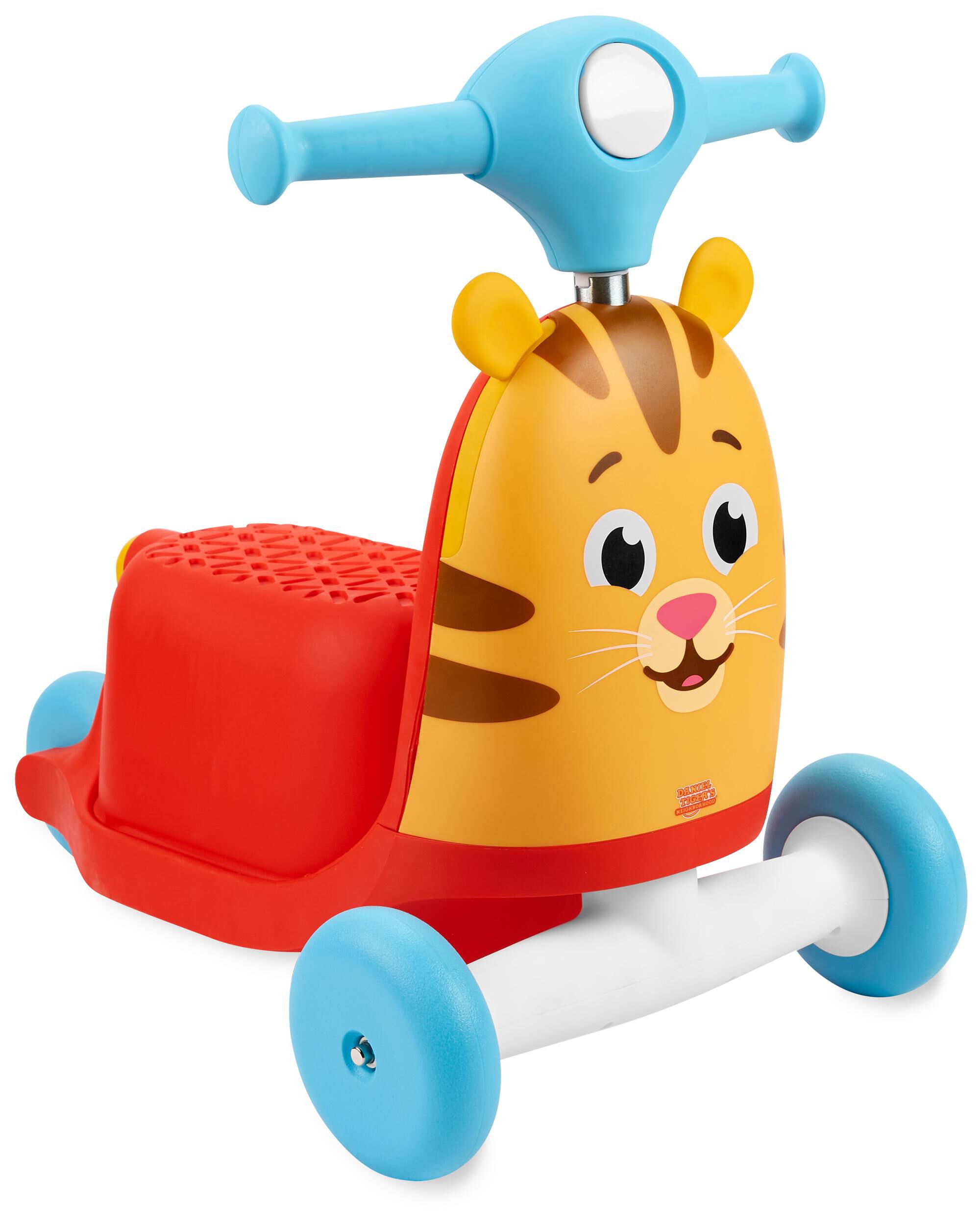 Daniel Tiger 3-in-1 Ride-On Toy, 