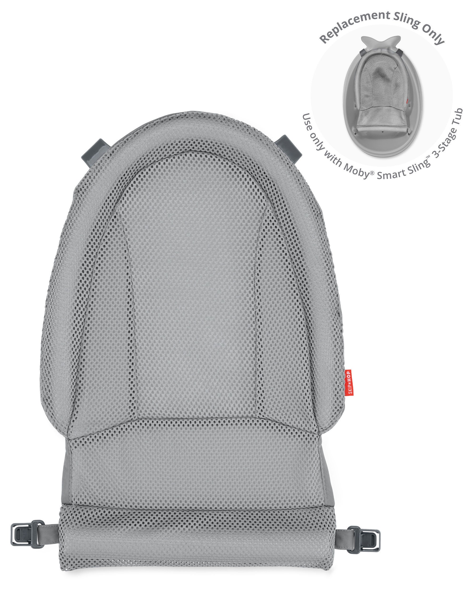 MOBY® Smart Sling™ 3-Stage Tub Sling - Grey, 