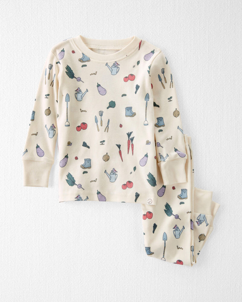 Baby Organic Cotton Pajamas Set, image 1 of 5 slides
