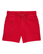 Kid Pull-On Cotton Shorts, image 1 of 4 slides