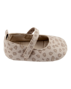 Baby Leopard Print Mary Jane Baby Shoes, image 2 of 7 slides