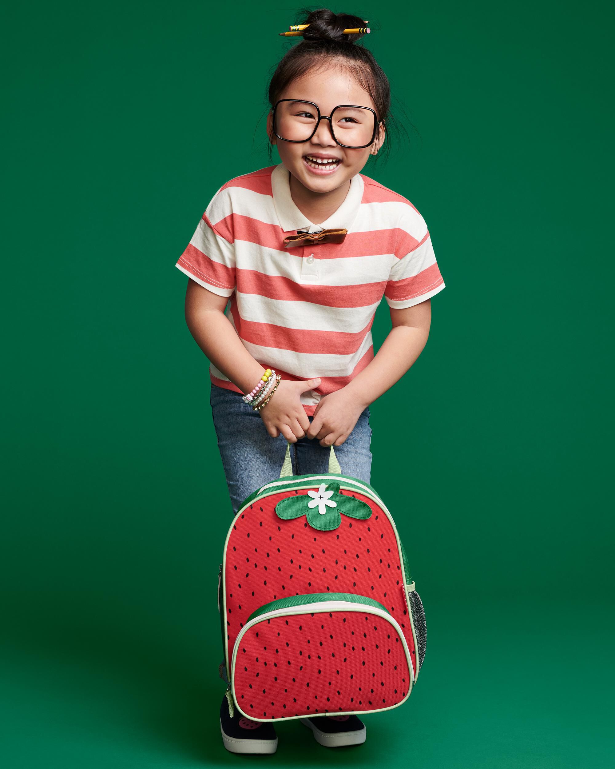 Spark Style Little Kid Backpack - Strawberry, image 7 of 13 slides
