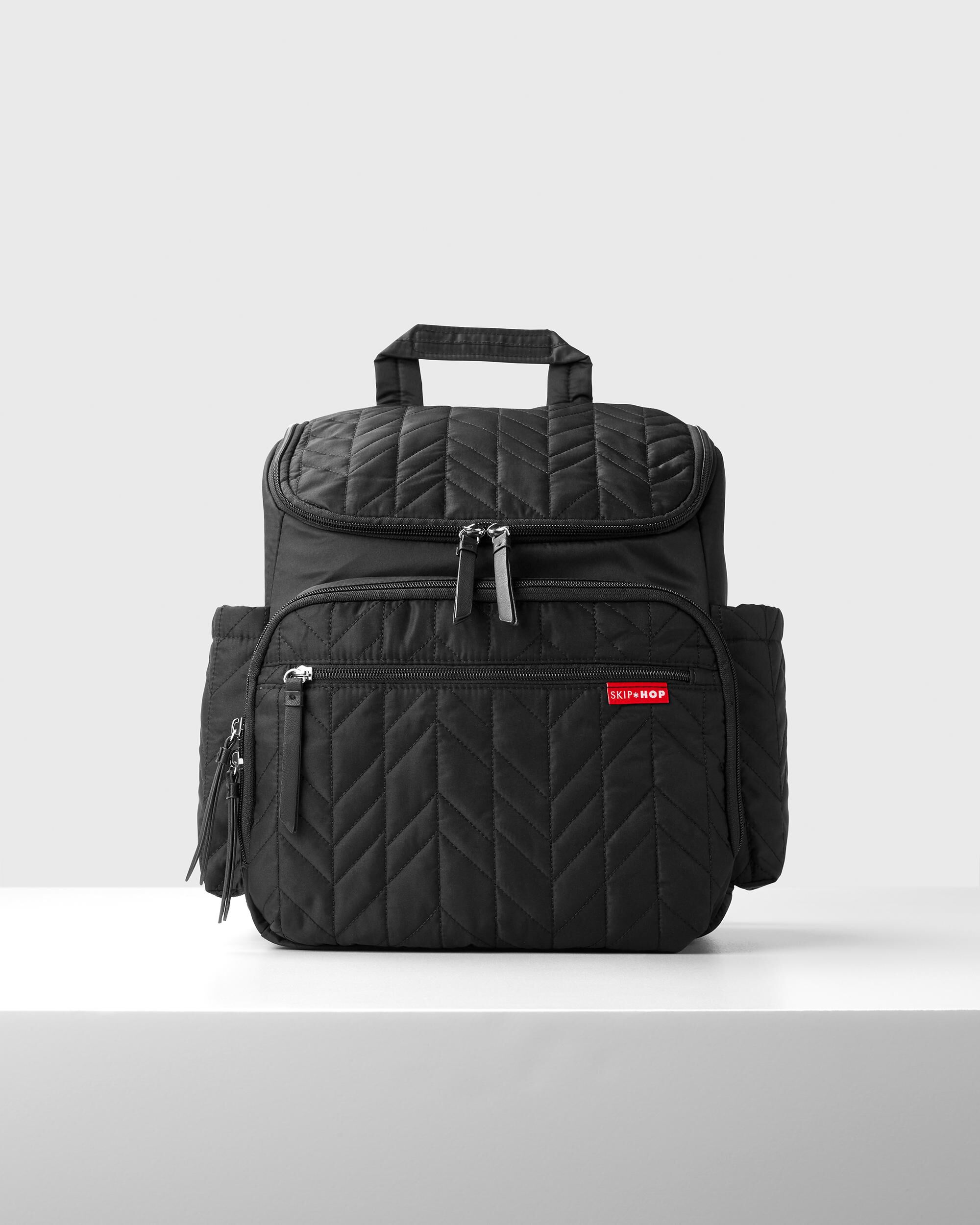 Black Forma Backpack Diaper Bag skiphop