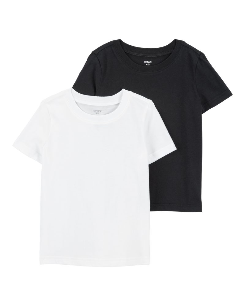 Kid 2-Pack Short-Sleeve Cotton Tees, image 1 of 4 slides