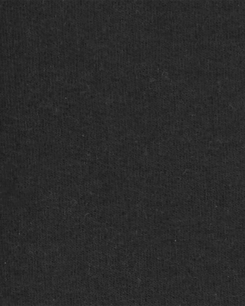 Kid Pull-On Drawstring Joggers - Black, image 3 of 4 slides