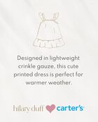 Baby Hilary Duff Rays And Rainbows Crinkle Gauze Dress, image 3 of 5 slides