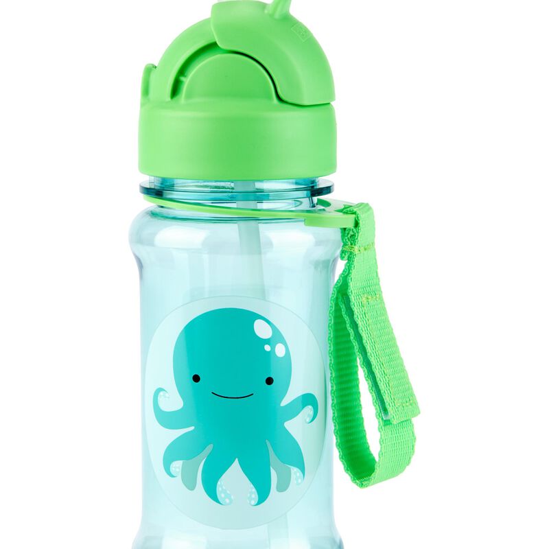 Octopus ZOO Straw Bottle With Tritan™ Renew - Octopus | skiphop.com
