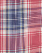 Baby Plaid Button-Front Bodysuit, image 3 of 4 slides