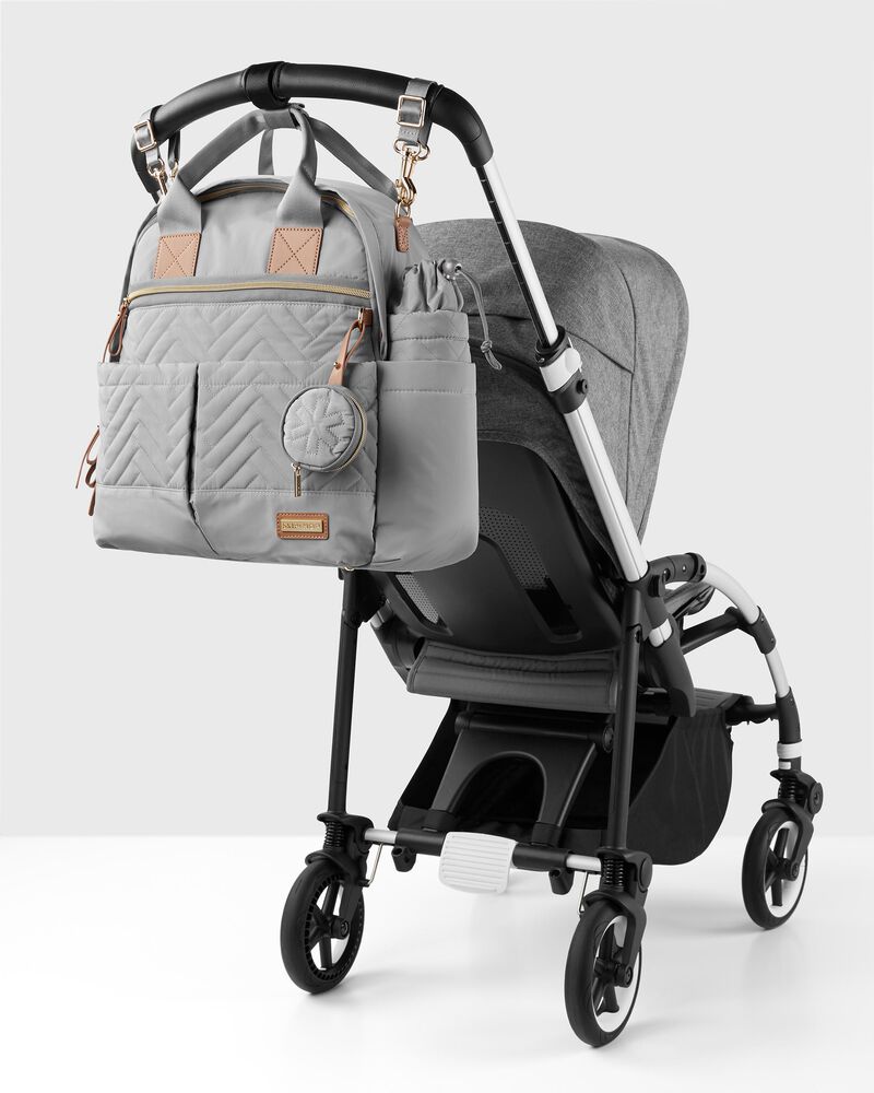 Suite by Skip Hop 6-in-1 Diaper Backpack Set, image 5 of 8 slides