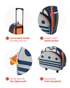 Spark Style Kids Carry On Rolling Luggage - Rocket, image 3 of 5 slides