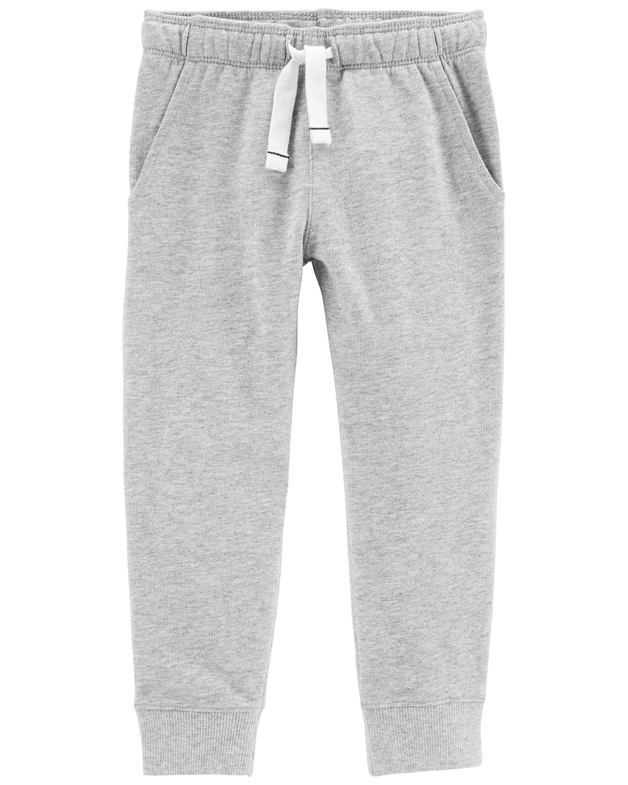 Heather Toddler Pull On French Terry Joggers skiphop