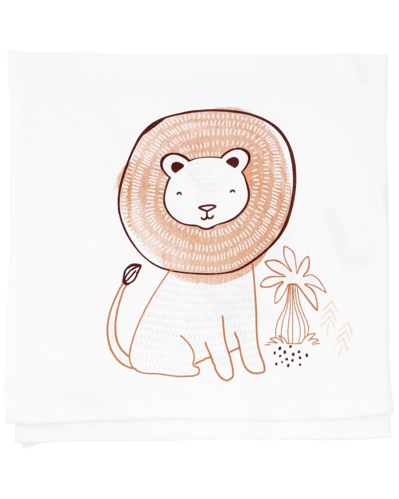 Baby Lion Milestone Blanket, image 2 of 3 slides