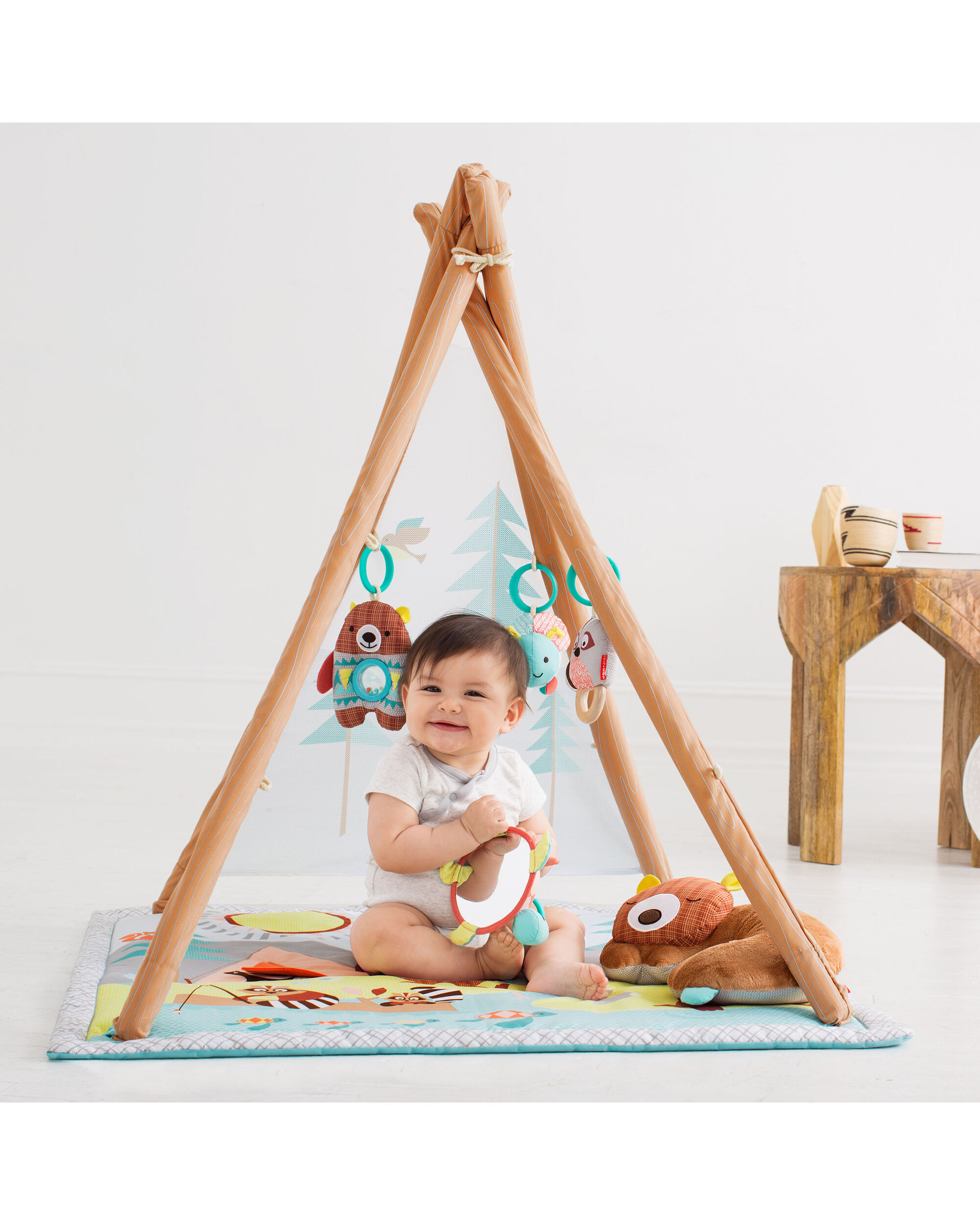 skip hop camping activity gym