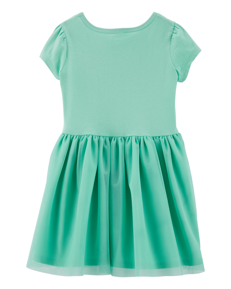 Toddler Tutu Jersey Dress, image 2 of 4 slides