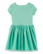 Toddler Tutu Jersey Dress, image 2 of 4 slides