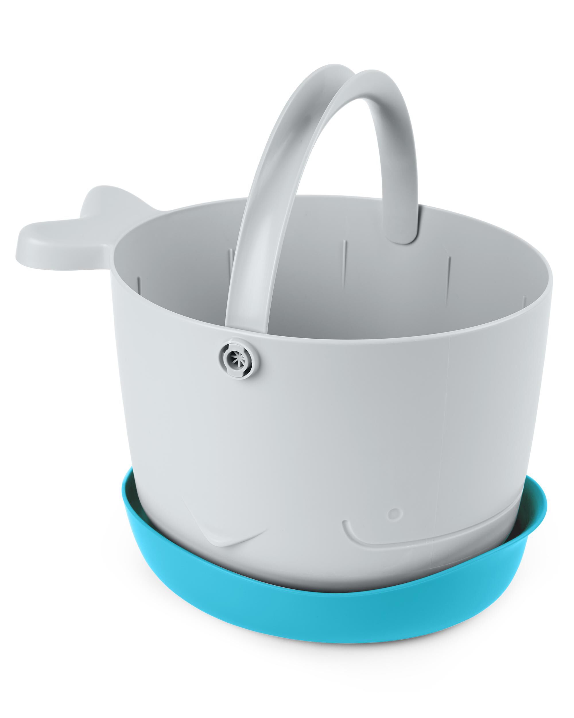Moby Stowaway Bath Toy Bucket, image 1 of 10 slides